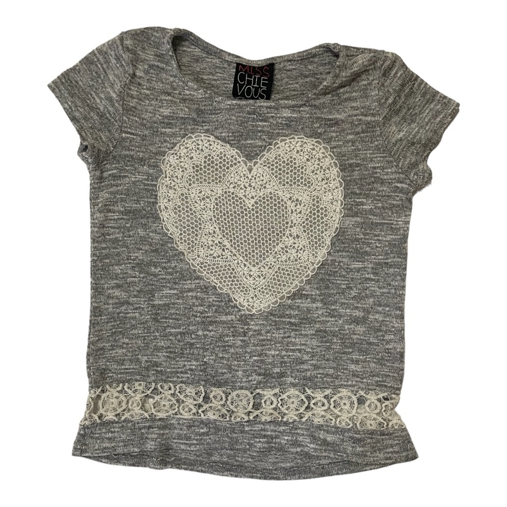 GIRLS’ HEART BLOUSE SIZE L